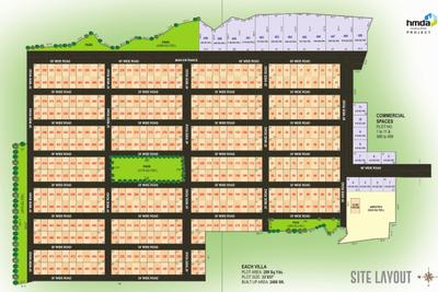 Project Image of 2158 Sq.ft 3 BHK Villa for sale in Isnapur for Rs. 14200000