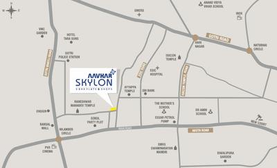 Project Image of 926.56 - 947.44 Sq.ft 3 BHK Apartment for buy in Aavkar Skylon