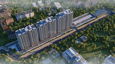 Project Image of 0.0 - 642.07 Sq.ft 2 BHK Apartment for buy in Kasturi Apostrophe Hinjawadi Tower A
