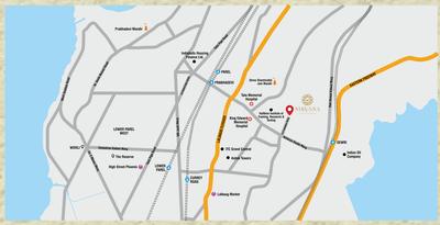 Project Image of 1150 Sq.ft 3 BHK Apartment / Flat for sale in Parel for Rs. 56000000