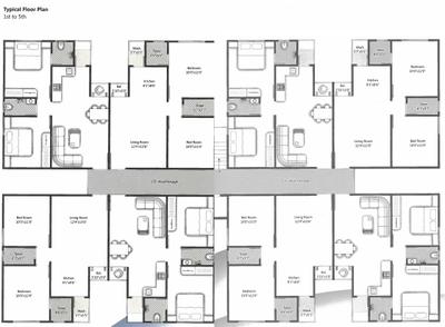 Project Image of 900.0 - 1500.0 Sq.ft 2 BHK Apartment for buy in The Rise 1