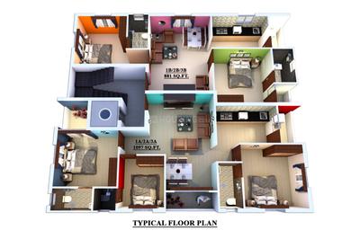 Project Image of 881.0 - 1097.0 Sq.ft 2 BHK Builder Floor for buy in Perfect Prayag