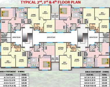 Project Image of 0.0 - 392.13 Sq.ft 1 BHK Apartment for buy in Ravindra Pandav Casita