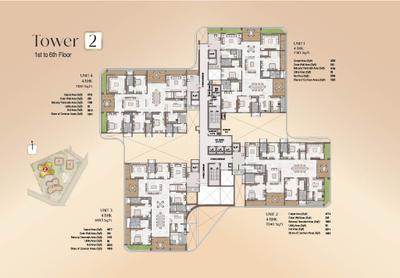 Project Image of 6420 Sq.ft 4 BHK Apartment / Flat for sale in Financial District for Rs. 57138000