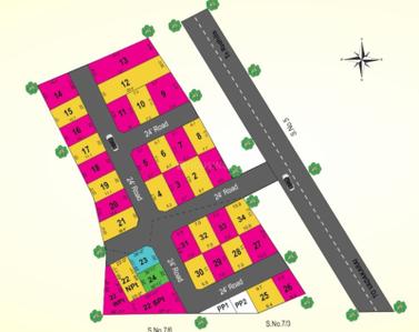 Project Image of 983.0 - 2284.0 Sq.ft Residential Plot Plot for buy in GP Homes Nanmanai