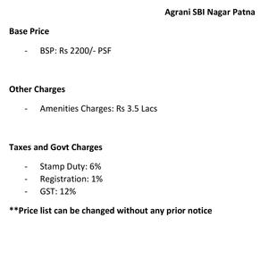Project Image of 1050.0 - 1300.0 Sq.ft 2 BHK Apartment for buy in Agrani SBI township