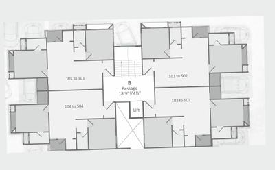 Project Image of 635.5 - 703.85 Sq.ft 2 BHK Apartment for buy in Mataji Suhrad Residency Phase 1