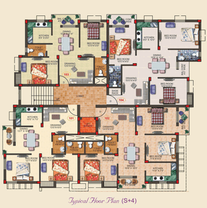 Project Image of 1066.0 - 1431.0 Sq.ft 2 BHK Apartment for buy in Royal Retreat Ixora Manson