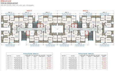 Project Image of 693.0 - 1051.0 Sq.ft 2 BHK Apartment for buy in Malhar Magnus Evoq