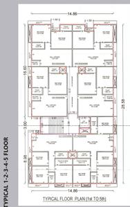 Project Image of 541.86 - 773.82 Sq.ft 2 BHK Apartment for buy in Shiv Alaknanda Co Operative Housing Society