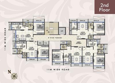 Project Image of 112.82 - 291.67 Sq.ft 1 RK Apartment for buy in Goldstone Golden Arcade
