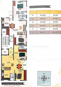 Project Image of 957.0 - 998.0 Sq.ft 2 BHK Apartment for buy in Lakshmi Anthurium