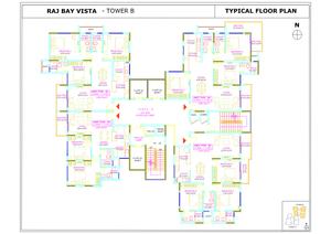 Project Image of 1235.0 - 1320.0 Sq.ft 2 BHK Apartment for buy in Raj Bay Vista