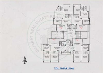 Project Image of 761.65 - 965.85 Sq.ft 2.5 BHK Apartment for buy in Sevan Krunal Appartment
