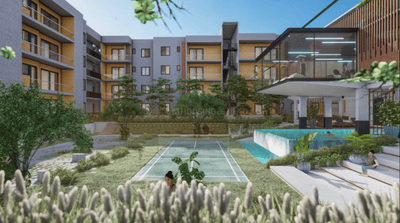 Project Image of 984.0 - 1495.0 Sq.ft 2 BHK Apartment for buy in Essem 18 The Courtyard