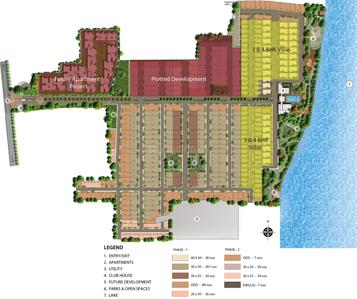 Project Image of 775.0 - 2400.0 Sq.ft Residential Plot Plot for buy in The Address The Lake View Address Plots