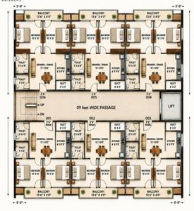 Project Image of 0.0 - 875.0 Sq.ft 2 BHK Apartment for buy in Shri Hari Om Apartment Ramnagar