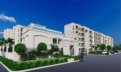 Ajmera Iris Elevation 1