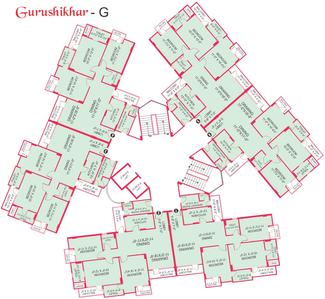Project Image of 572.0 - 1850.0 Sq.ft 1 BHK Apartment for buy in Gurupragya Gurushikhar