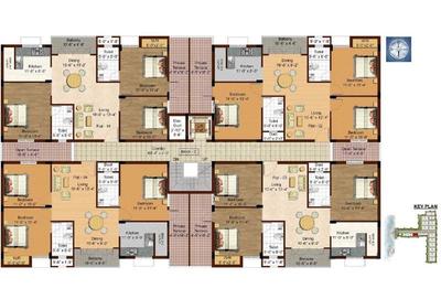 Project Image of 1092.0 - 1198.0 Sq.ft 3 BHK Apartment for buy in Isha Yara