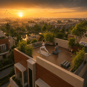 Project Image of 1237.0 - 1447.0 Sq.ft 3 BHK Villa for buy in Aryan E Villas