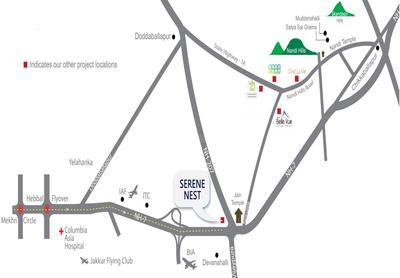 Project Image of 545.0 - 2166.0 Sq.ft 1 BHK Apartment for buy in Divya Sree Serene Nest