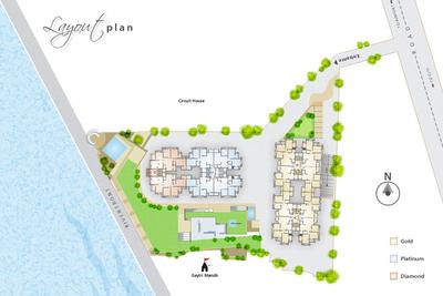 Project Image of 1500.0 - 2200.0 Sq.ft 3 BHK Apartment for buy in Dharmadev Neelkanth Riverview
