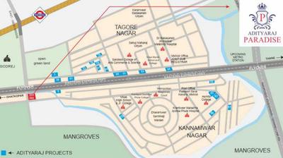 Project Image of 599.01 - 900.94 Sq.ft 2 BHK Apartment for buy in Adityaraj Paradise