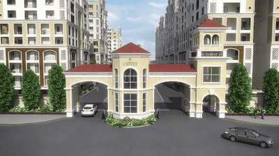Project Image of 594.92 - 1519.0 Sq.ft 2 BHK Apartment for buy in Aishwarya Empire Phase I