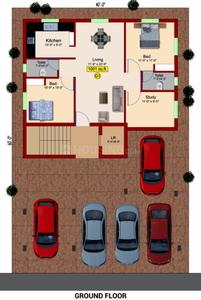 Project Image of 1001.0 - 1075.0 Sq.ft 2.5 BHK Apartment for buy in Aliyah Iris