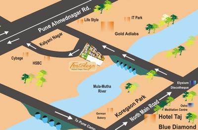 Project Image of 1100.0 - 1700.0 Sq.ft 2 BHK Apartment for buy in Raviraj Fortaleza Apartment