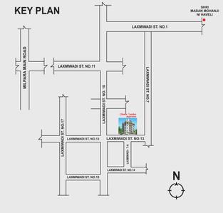 Project Image of 479.96 - 545.41 Sq.ft 2 BHK Apartment for buy in Vinayak Dharm Nandan Apartment