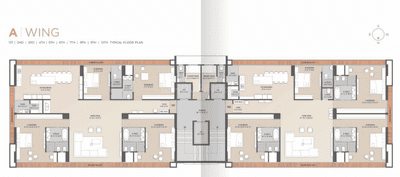 Project Image of 2645.23 - 4001.59 Sq.ft 4 BHK Apartment for buy in Atgo Kalp Residency