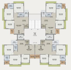 Project Image of 614.19 - 767.25 Sq.ft 2 BHK Apartment for buy in Ratnamani Heights