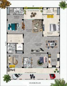 Sita Gold Builder Floor Sita Gold Builder Floor Typical Cluster Plan 1