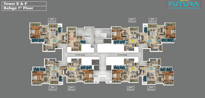 Project Image of 721.0 - 1120.0 Sq.ft 2 BHK Apartment for buy in Saheel Itrend Futura