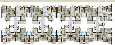 Project Image of 768.0 - 1187.0 Sq.ft 2 BHK Apartment for buy in Corporate Suncity Gloria