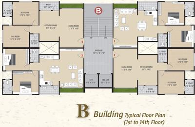 Project Image of 663.38 - 879.41 Sq.ft 2 BHK Apartment for buy in Shubh Sankalp