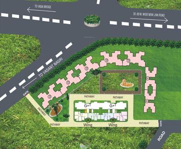 Project Image of 613.0 - 807.0 Sq.ft 2 BHK Apartment for buy in Bidker Pawan Paradise