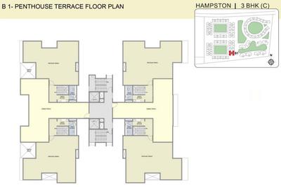 Sanklecha The Metrozone Hampston B1 Images for Cluster Plan of Sanklecha The Metrozone Hampston B1 1