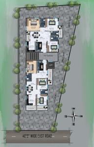 Project Image of 0.0 - 1606.0 Sq.ft 3 BHK Apartment for buy in Marvel Homes