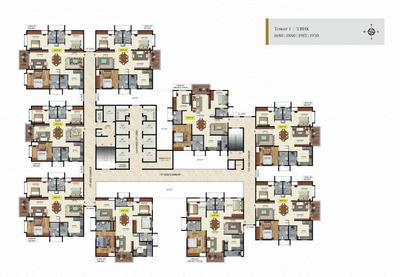 Project Image of 1660.0 - 1930.0 Sq.ft 3 BHK Apartment for buy in Wave By Raghava