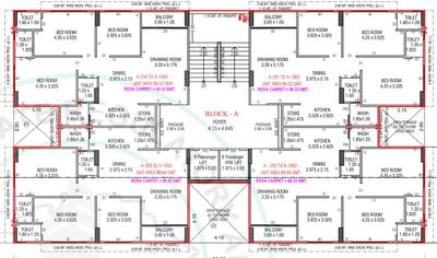 Project Image of 2070 Sq.ft 3 BHK Apartment / Flat for sale in Vastral for Rs. 6600000