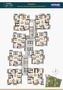 Project Image of 1695.0 - 3815.0 Sq.ft 3 BHK Apartment for buy in Honer Signatis