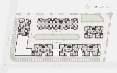 Project Image of 379.86 - 584.37 Sq.ft 1 BHK Apartment for buy in Shree Sai Brahmdhara Residency