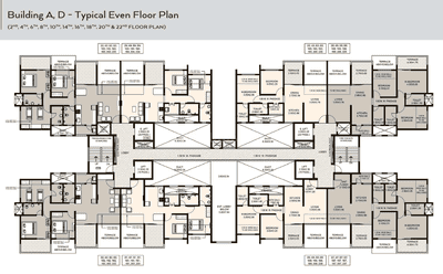 Project Image of 1250 Sq.ft 3 BHK Apartment / Flat for sale in Marunji for Rs. 13500000