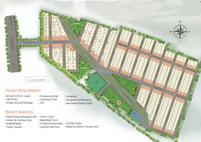 Project Image of 2015.65 - 14253.79 Sq.ft Residential Plot Plot for buy in Pragna Panorama 1