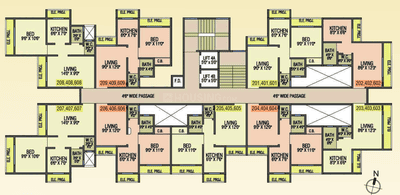 Project Image of 430.0 - 720.0 Sq.ft 1 RK Apartment for buy in AV Paramount Enclave
