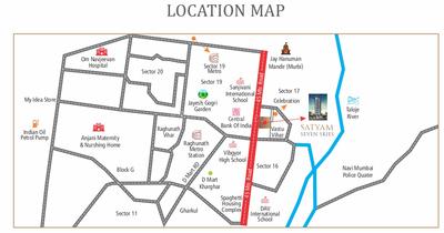Project Image of 0.0 - 505.9 Sq.ft 2 BHK Apartment for buy in Jai Jalaram Satyam Seven Skies