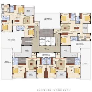 Project Image of 1635.0 - 3075.0 Sq.ft 3 BHK Apartment for buy in Lancor The Summit
